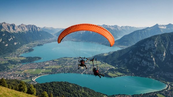 Delta evasion | vol en parapente à annecy: découvrez un panorama époustouflant